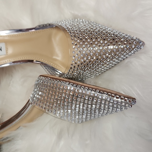 Steve Madden Crystal Embellished Heels - Picture 3 of 8